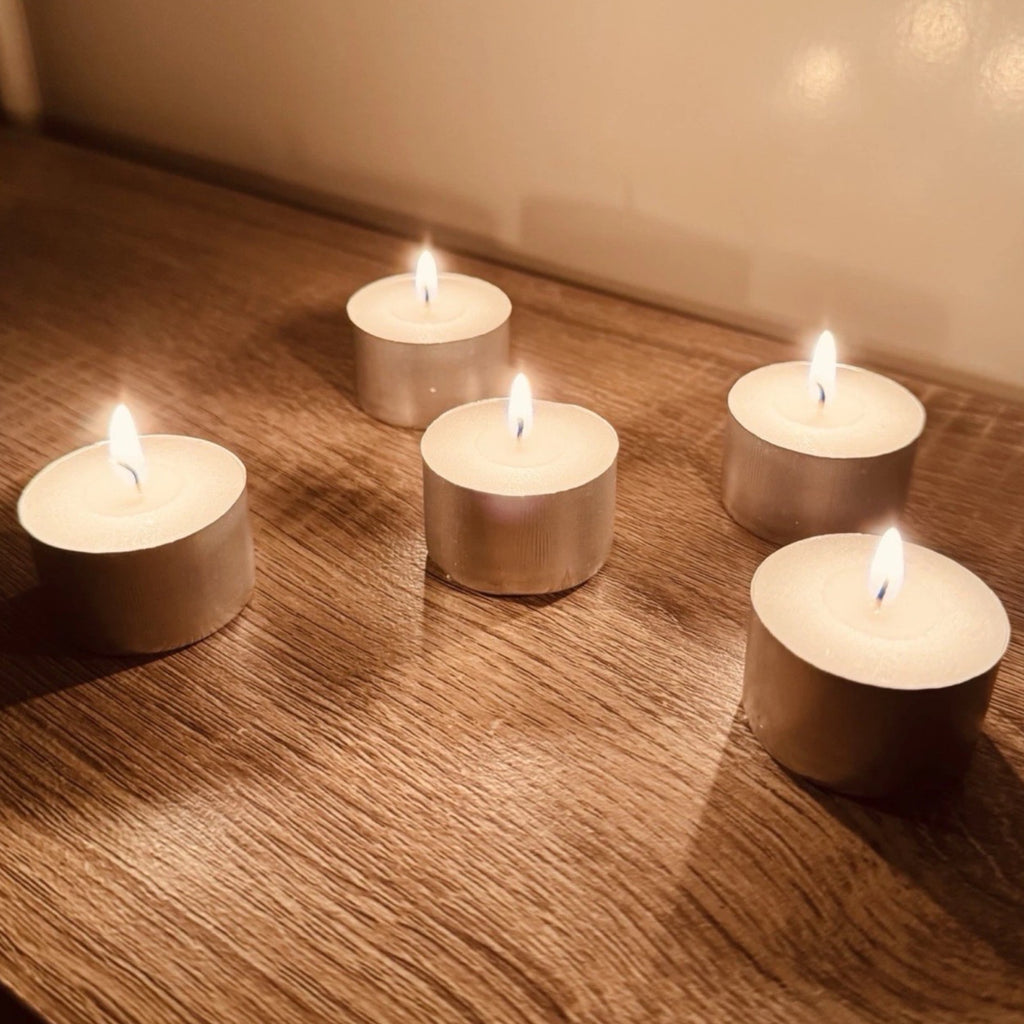 Bulk Tea Light Candles 9 Hour Unscented Long Burning White Tealights Australia