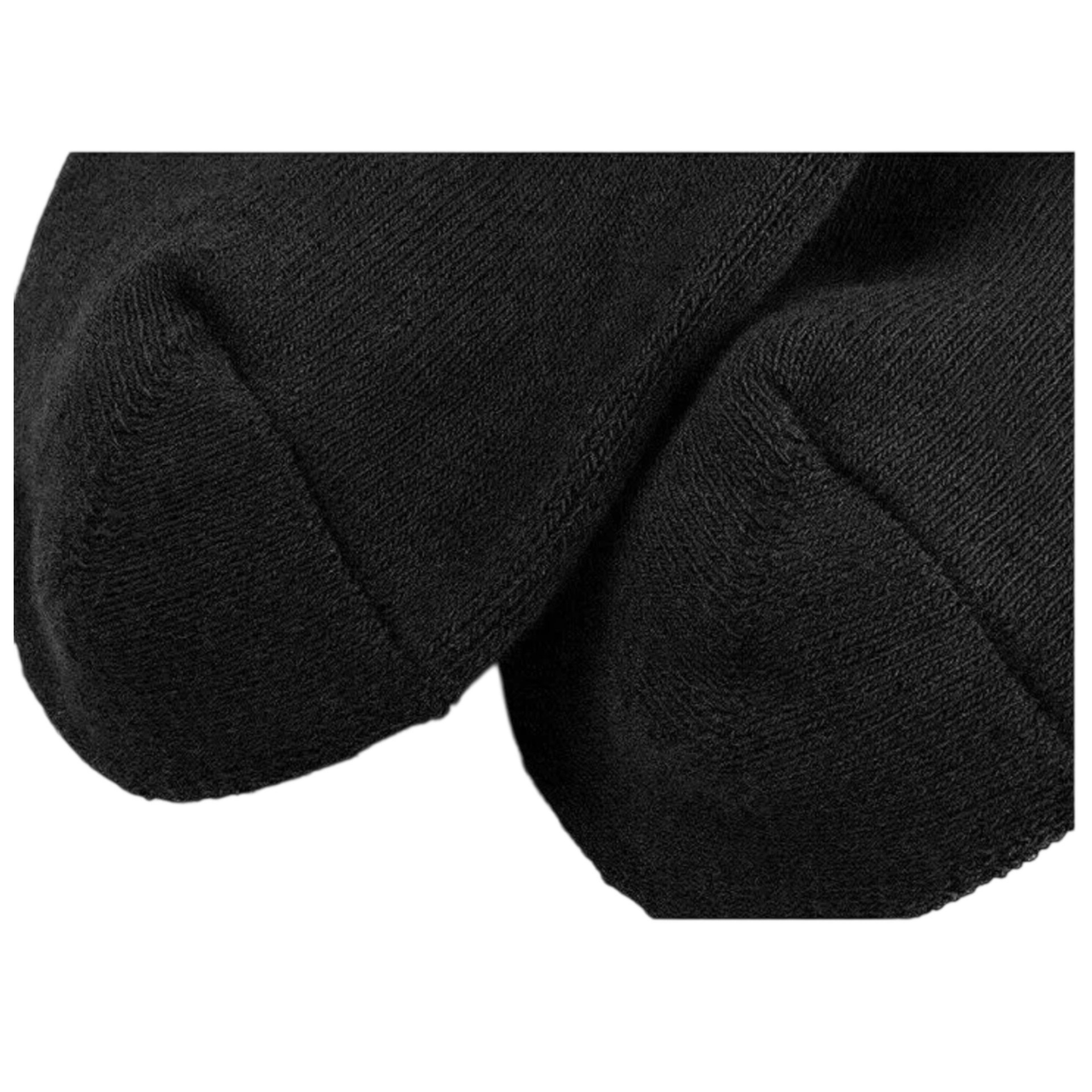 Men’s Bamboo Work Socks Size 10–13 — Thermal Cushioned Crew, Black (3–12 Pairs)